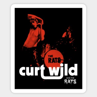 Curt Wild and the Rats concert tee Magnet